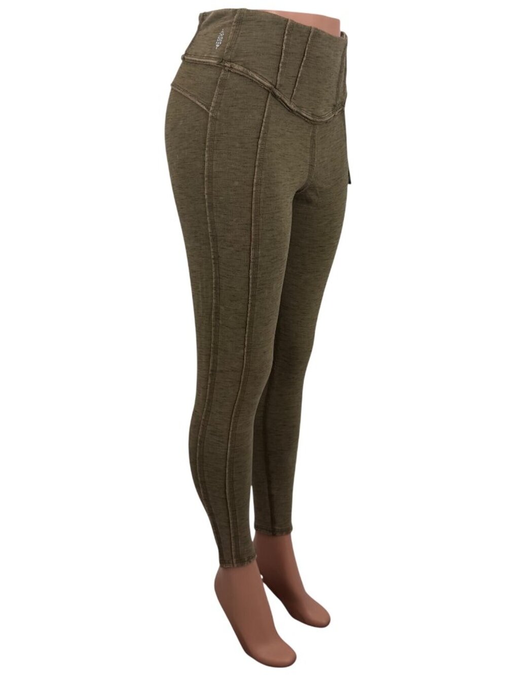 NWT Free People Movement Washed Green High Waist Leggings - Picture 16 of 16